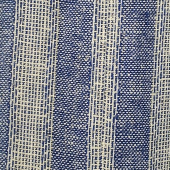 Calvin Klein Blue and White Striped Jumpsuit - Picture 2 of 10